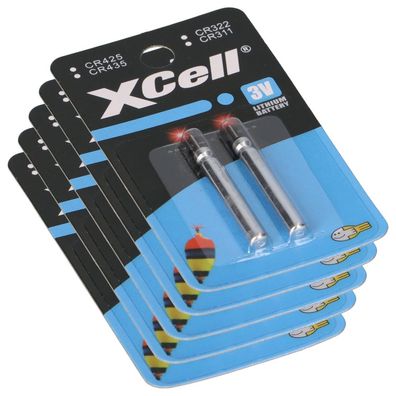 10x XCell electronics BR435 2er Blister CR435 CR425 CR322 CR311