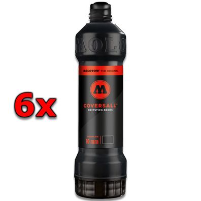 6x Molotow Coversall Dripstick 860DS (10mm)
