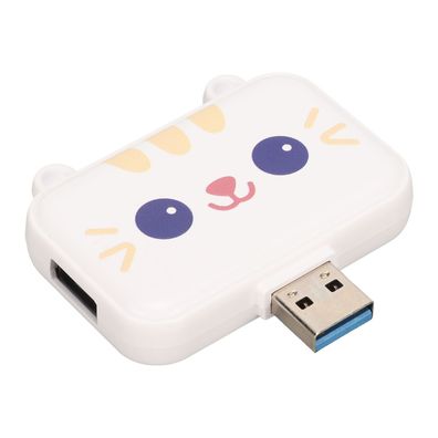 3-in-1-USB-Hub, multifunktional, USB A auf USB 3.0 und 2 USB 2.0