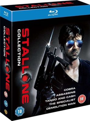 BLURAY Stallone Collection Cobra Assassins Tango & Cash The specialist Demolitio