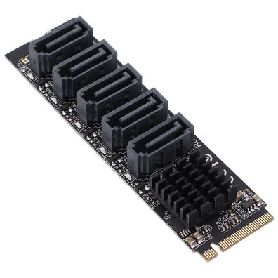 PH56 M2 PCIE 3 5-Port-Festplattenerweiterungsadapterkarte