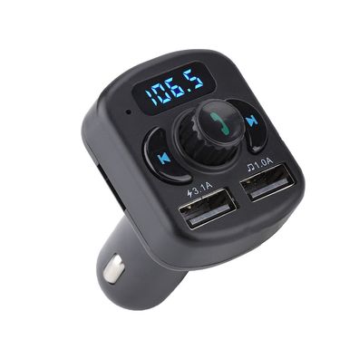 807E Drahtloser Bluetooth-FM-Autoplayer für das Auto, zwei USB-Anschlüsse
