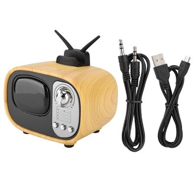 Wisenovo AS903 Tragbarer Retro-TV in USB-Bluetooth-Stereoform