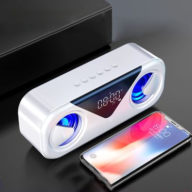 H9 Bluetooth-Lautsprecher Dual-Lautsprecher Temperaturanzeige U