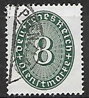Deutsches Reich gestempelt Dienstmarke Michel-Nummer 116