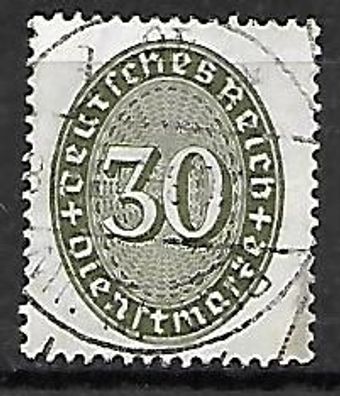 Deutsches Reich gestempelt Dienstmarke Michel-Nummer 120