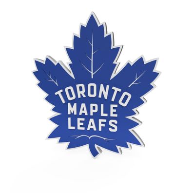 NHL Toronto Maple Leafs 3D Foam Logo Sign Schild für Wand 847624021192