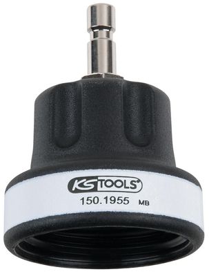 KS TOOLS Kühlsystem-Adapter M46 x 3,0, weiß