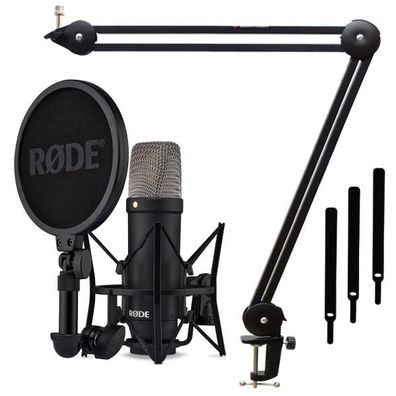 Rode NT1 Signature Black Mikrofon mit Gelenkarm
