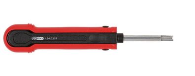 KS TOOLS Kabel-Entriegelungswerkzeug für Rundsteckhülsen 1,5mm
