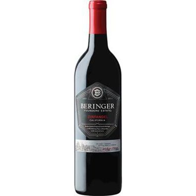 Rotwein Beringer Founders Estate Zinfandel Cabernet 6er Pack