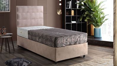 Luxuriöse Bett Exklusives Design und Hochwertige Schlafzimmermöbel Luxus 90x190