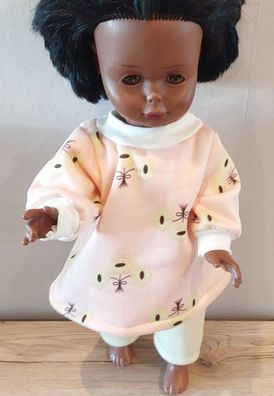 Bunter Pullover mit passender Hose für Puppen in der Gr 45-50 cm