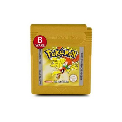 Gameboy Spiel Pokemon GOLD - Goldene Edition (B-Ware) #066B