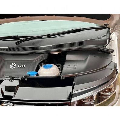 Batterie und Scheinwerfer Abdeckung ABS matt schwarz passend für Volkswagen T5.1