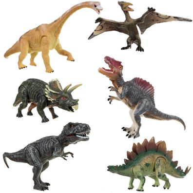Realistische Dinosaurier Spielzeug Set 6 Figuren 22398