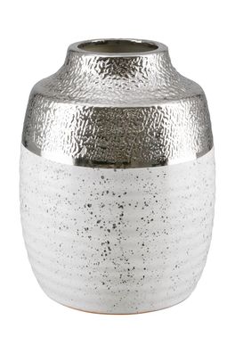 Gilde Keramik bauchige Vase " Turin " VE 2 47400
