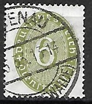 Deutsches Reich gestempelt Dienstmarke Michel-Nummer 128X