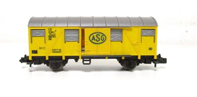 Fleischmann N 8332 (2) gedeckter Güterwagen ASG SJ (5760G)
