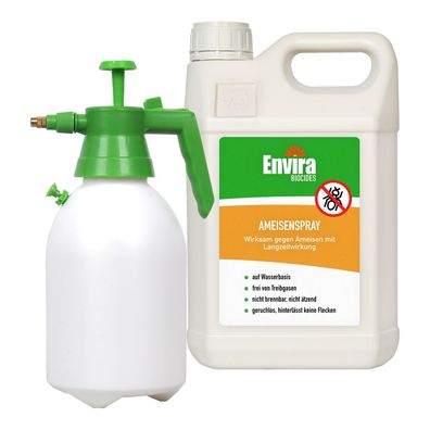 ENVIRA Ameisenspray 5L + 2L Drucksprüher
