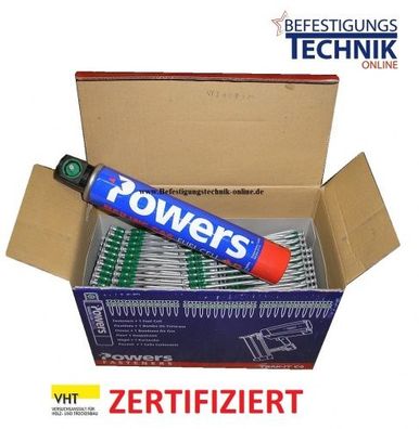 Betonnägel 3,7x50mm HD für gleitender Deckenanschluss Powers C4 Würth Diga CSM-1 VHT