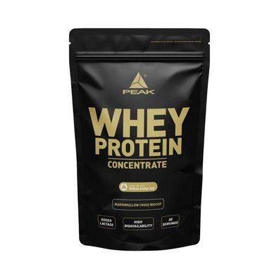 Peak Whey Protein Concentrate (900g) Marshmallow Choco Biscuit