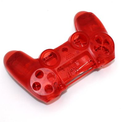 Controller Gehäuse / Cover Crystal Rot Sony Ersatzteil für PS4 JDM 0050/055 gebraucht
