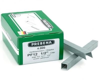 Klammern verzinkt 11/12mm für Prebena PF012CNK DNPF16 KL-35 4M