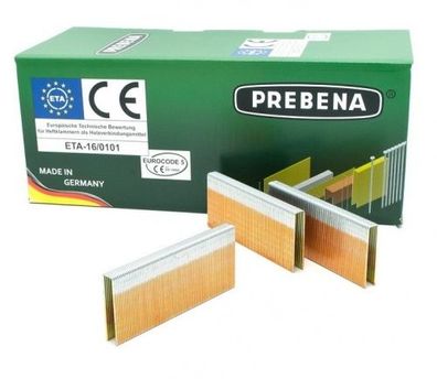 Klammern L44CSVHA-ETA verzinkt Bostitch S5650 S5765 S5 Prebena L Senco N 851 BEA 155