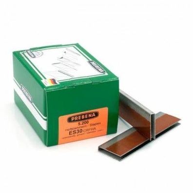 5200 Heftklammern Prebena ES30CRFHA rostfrei für 2XR-ES40 2P-ES40SDS KL-17