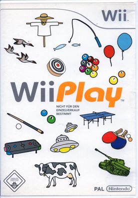 Nintendo Wii Play (nur Spiel, ohne Wii Remote)