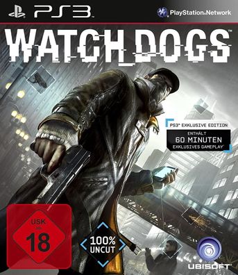 Watch Dogs - Bonus Edition - PS3 Spiel USK18 Gebraucht