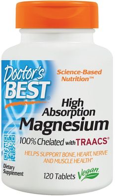 High Absorption Magnesium - 120 tablets
