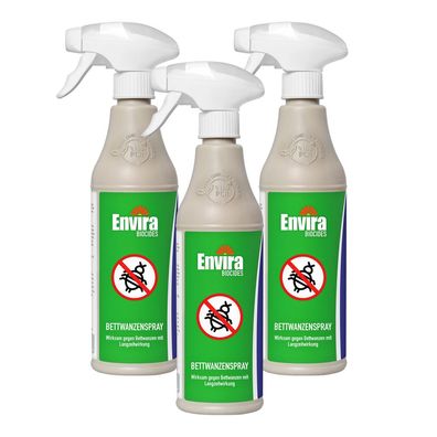 ENVIRA Bettwanzenspray 3 X 500ML