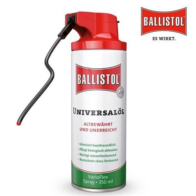 Öl Spray mit Vario Flex Universalöl Ballistol