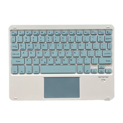 Ultraschlanke kabellose Bluetooth Tastatur mit Touchpad&Farbe