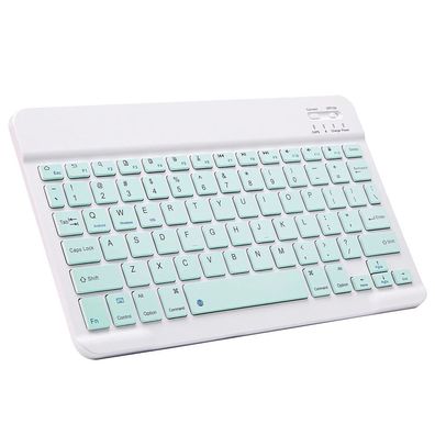 Ultraschlanke Bluetooth Tastatur, Wiederaufladbar&Farbe