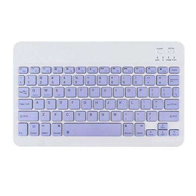 Tragbare Bluetooth Tastatur wiederaufladbar&Farbe