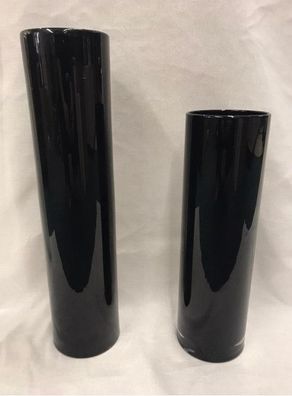 Kaheku Vase Carrara schwarz Höhe 50 cm