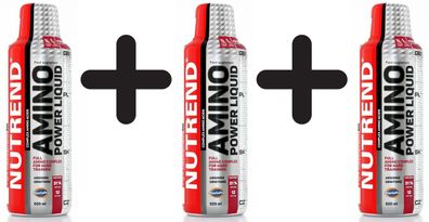 3 x Amino Power Liquid - 500 ml.
