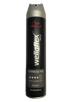 Wellaflex men Haarspray Mega starker langanhaltender Halt 250ml 6er Pack