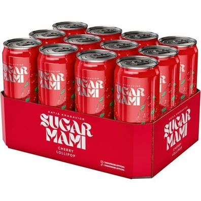 Sugar Mami Cherry Lollipop Softdrink 12x0.33l Einweg Pfand