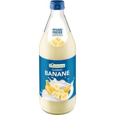 Münsterland Banana Milch-Drink 12x0,5 L Flaschen