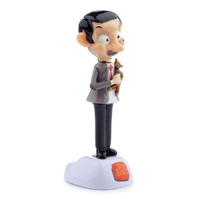 Mr. Bean mit Teddy Solar Pal Wackelfigur