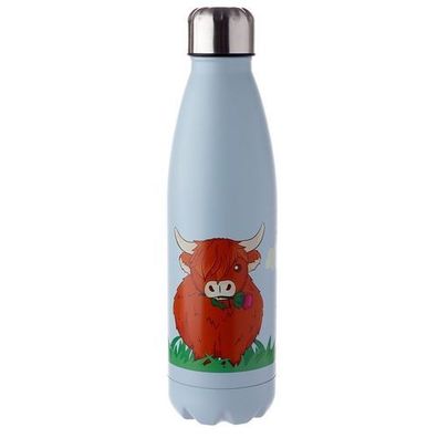 Highland Coo Kuh Thermo Trinkflasche aus 500ml