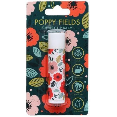 Poppy Fields Mohnblume Pick of the Bunch Lippenpflegestift - Kirsche (pro Stück)