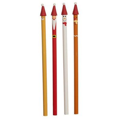 Weihnachten Figuren Bleistift (pro Stück)