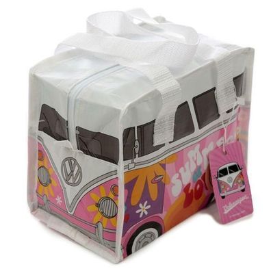Volkswagen Bulli VW T1 Bus Summer Love RPET wiederverwendbare Lunchtasche aus re