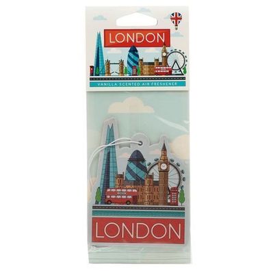 London Icons Wahrzeichen Auto-Lufterfrischer - Vanille (pro Stück)