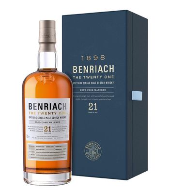Benriach 21 The Twenty One Single Malt Whisky (46 % vol, 0,7 Liter) (46 % vol, hide)